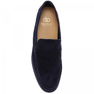 Замшевые лоферы