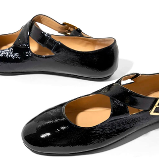 Лаковые балетки