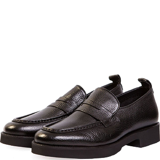 Кожаные лоферы