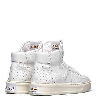 Высокие кожаные кеды